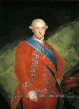  porträt - Porträt von charle IV von Spanien Francisco de Goya